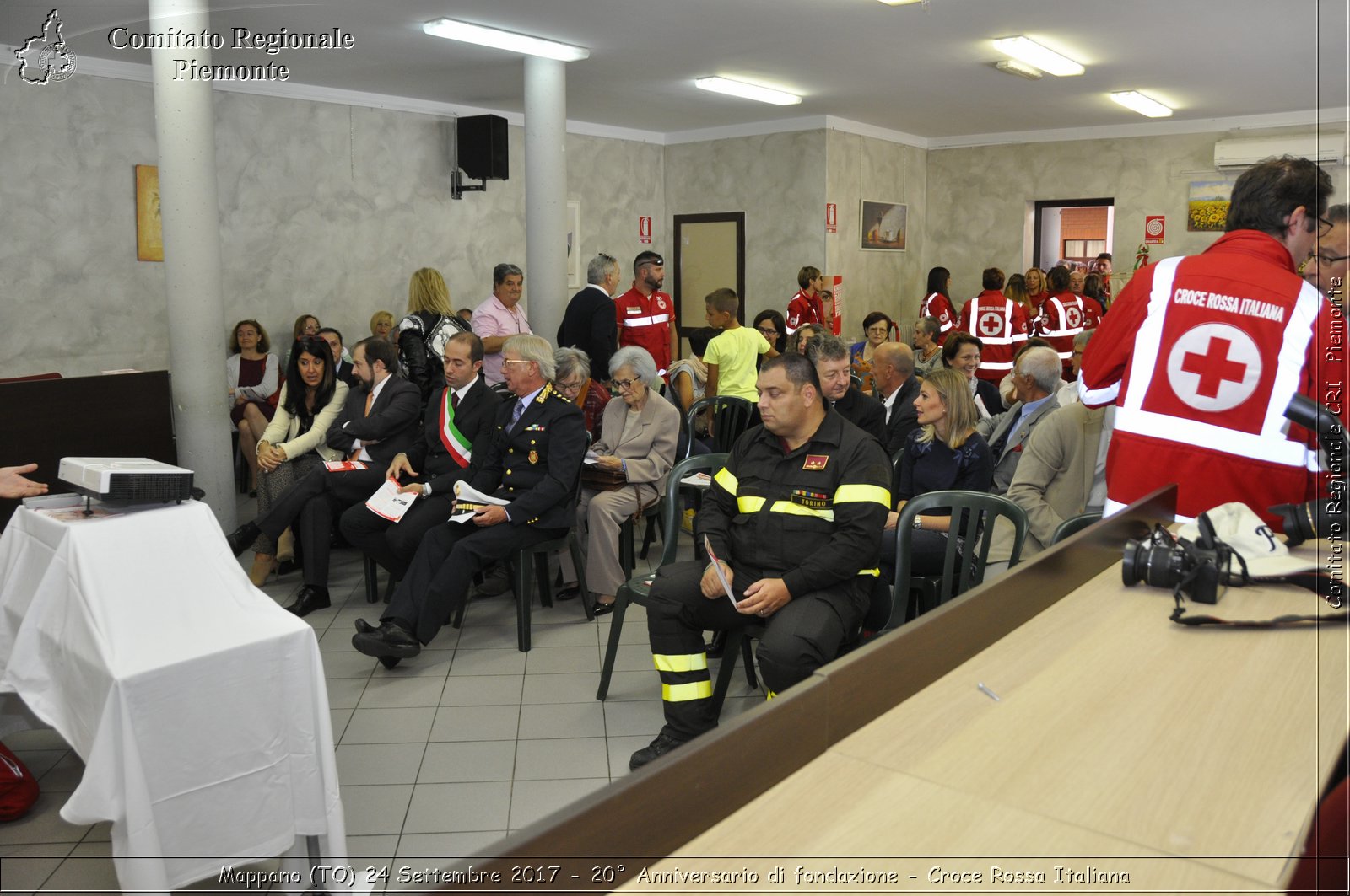 Mappano (TO) 24 Settembre 2017 - 20 Anniversario di fondazione - Croce Rossa Italiana- Comitato Regionale del Piemonte