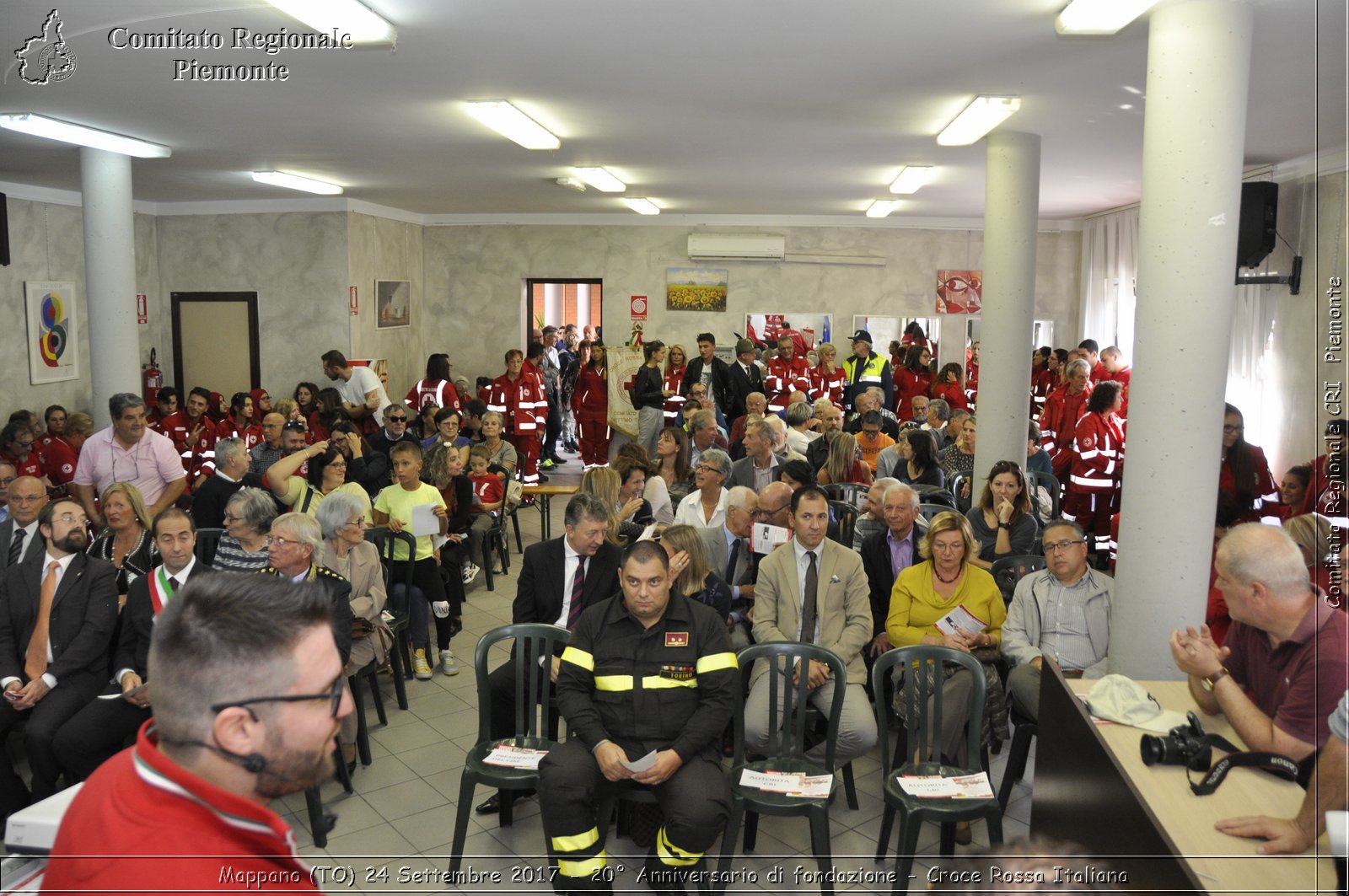 Mappano (TO) 24 Settembre 2017 - 20 Anniversario di fondazione - Croce Rossa Italiana- Comitato Regionale del Piemonte