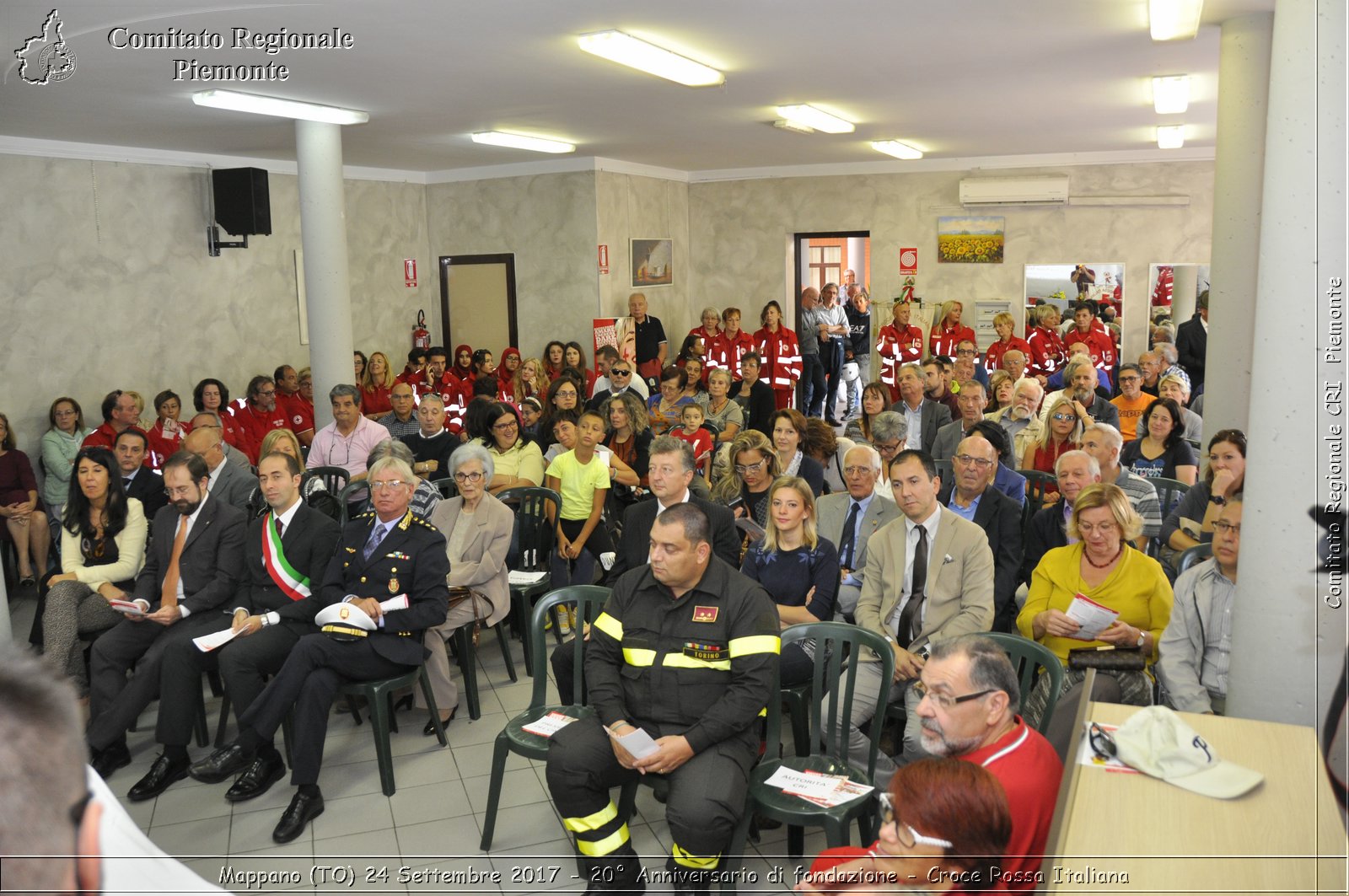 Mappano (TO) 24 Settembre 2017 - 20 Anniversario di fondazione - Croce Rossa Italiana- Comitato Regionale del Piemonte