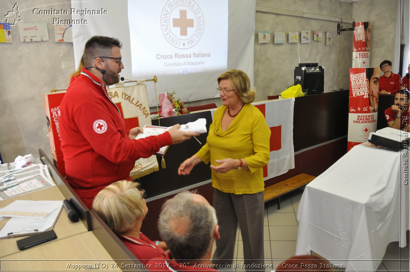 Mappano (TO) 24 Settembre 2017 - 20 Anniversario di fondazione - Croce Rossa Italiana- Comitato Regionale del Piemonte