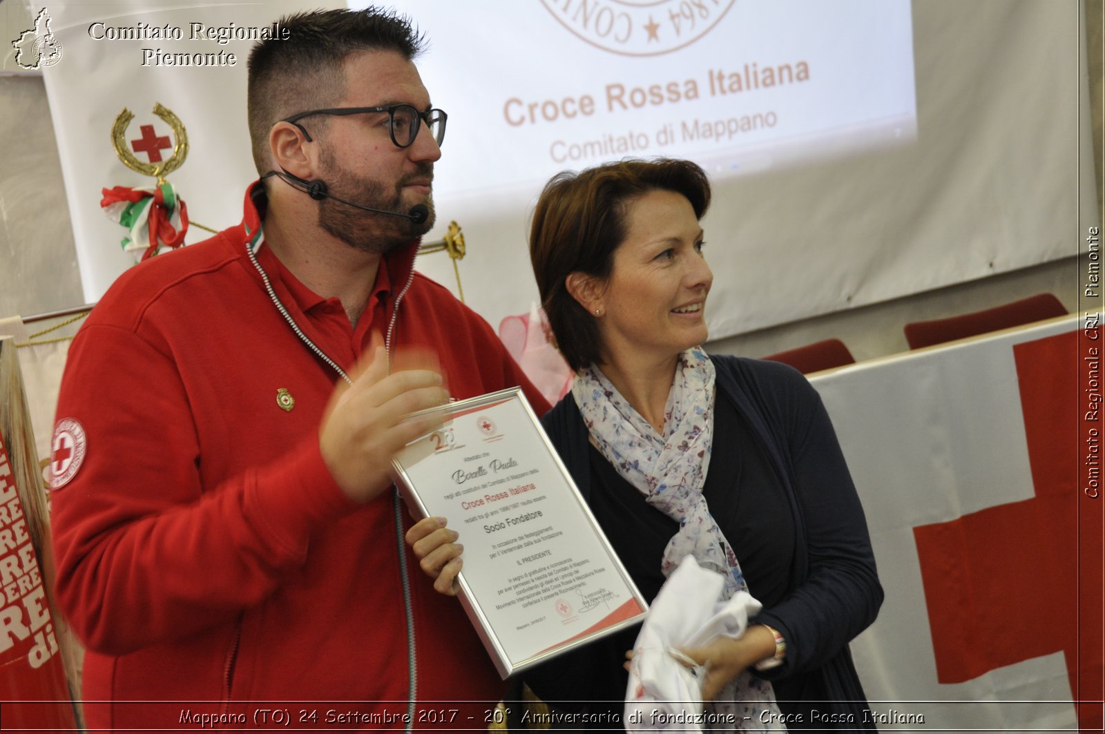 Mappano (TO) 24 Settembre 2017 - 20 Anniversario di fondazione - Croce Rossa Italiana- Comitato Regionale del Piemonte