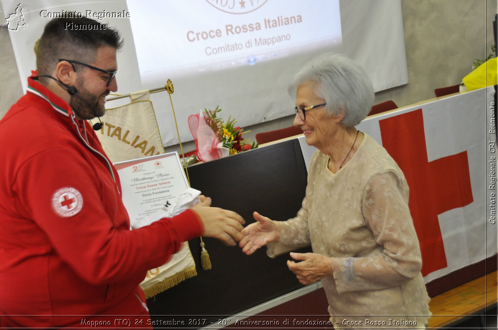 Mappano (TO) 24 Settembre 2017 - 20 Anniversario di fondazione - Croce Rossa Italiana- Comitato Regionale del Piemonte