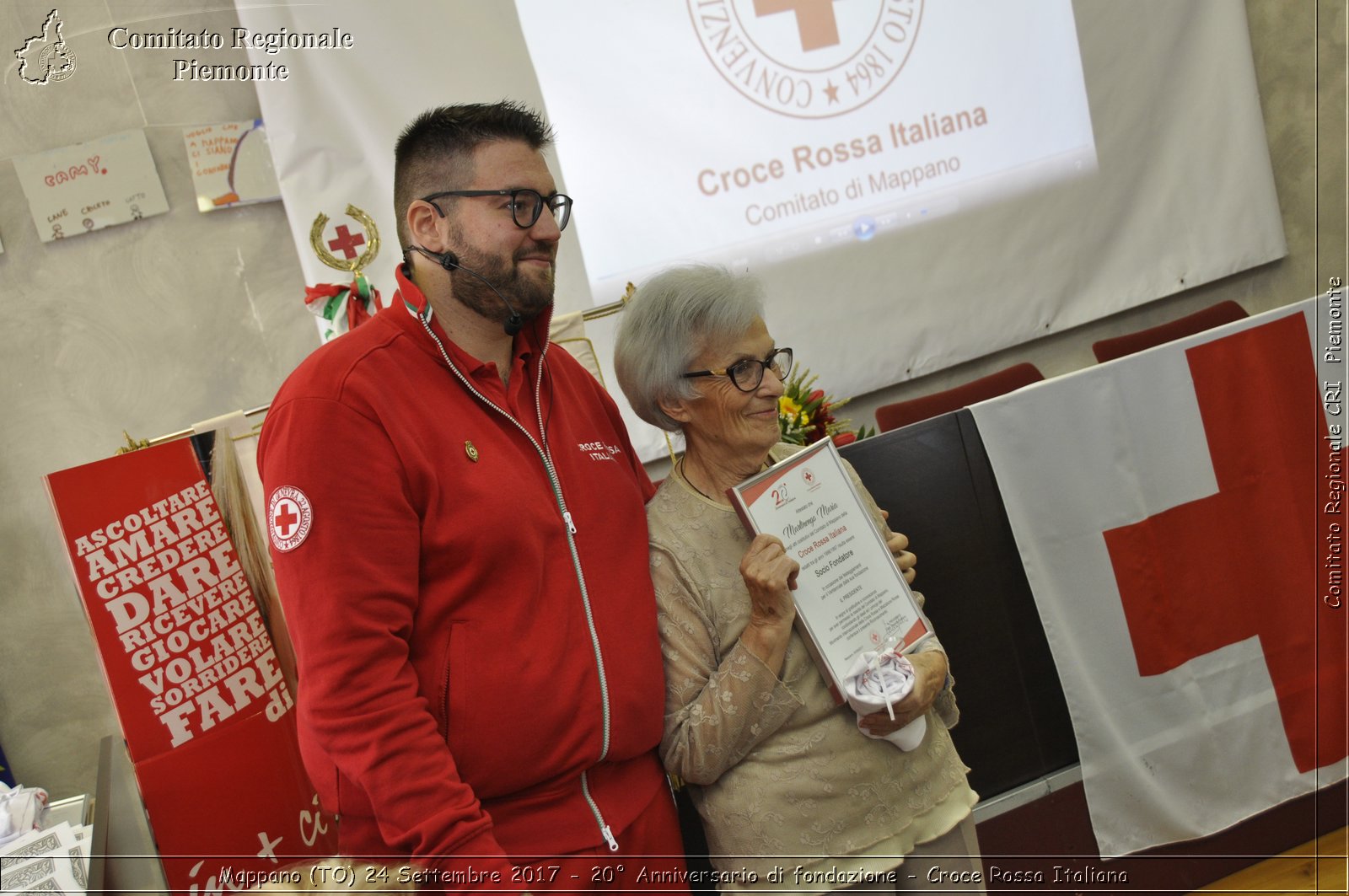 Mappano (TO) 24 Settembre 2017 - 20 Anniversario di fondazione - Croce Rossa Italiana- Comitato Regionale del Piemonte