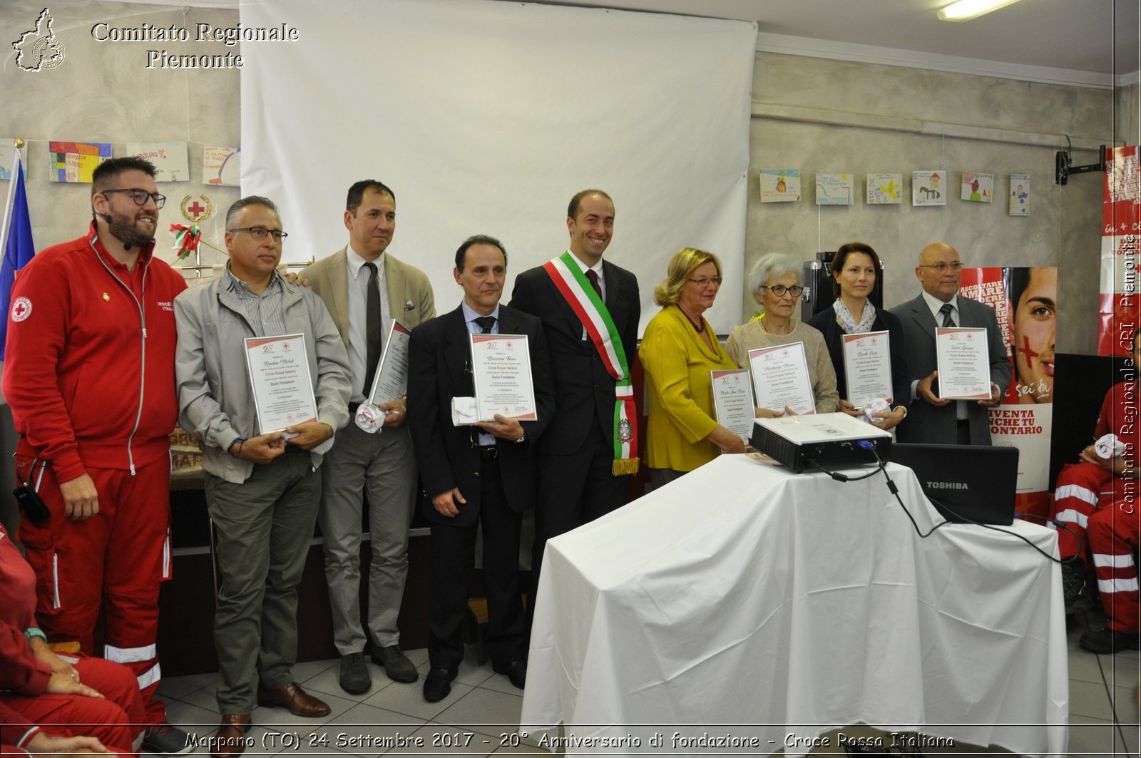 Mappano (TO) 24 Settembre 2017 - 20 Anniversario di fondazione - Croce Rossa Italiana- Comitato Regionale del Piemonte