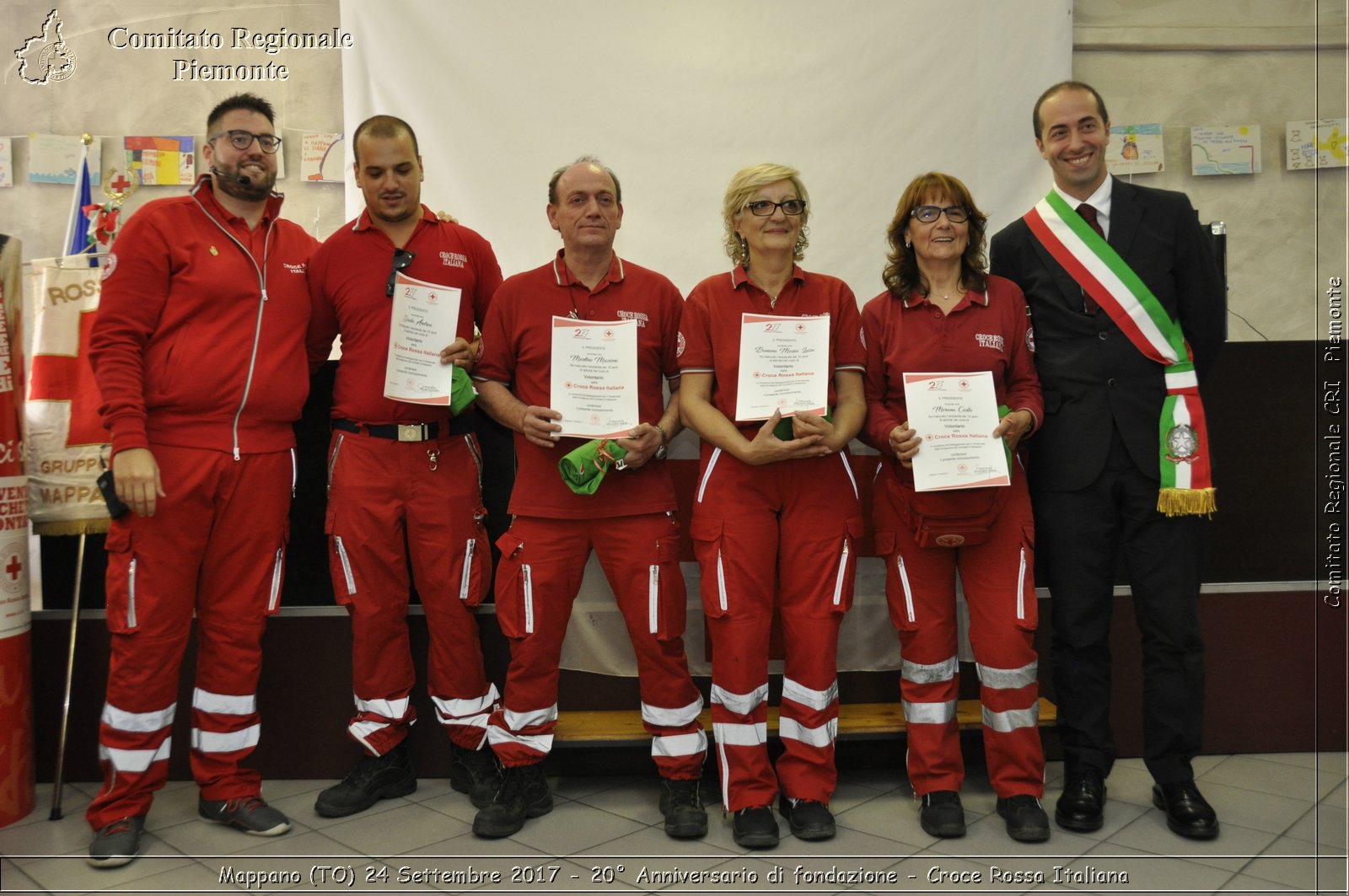 Mappano (TO) 24 Settembre 2017 - 20 Anniversario di fondazione - Croce Rossa Italiana- Comitato Regionale del Piemonte