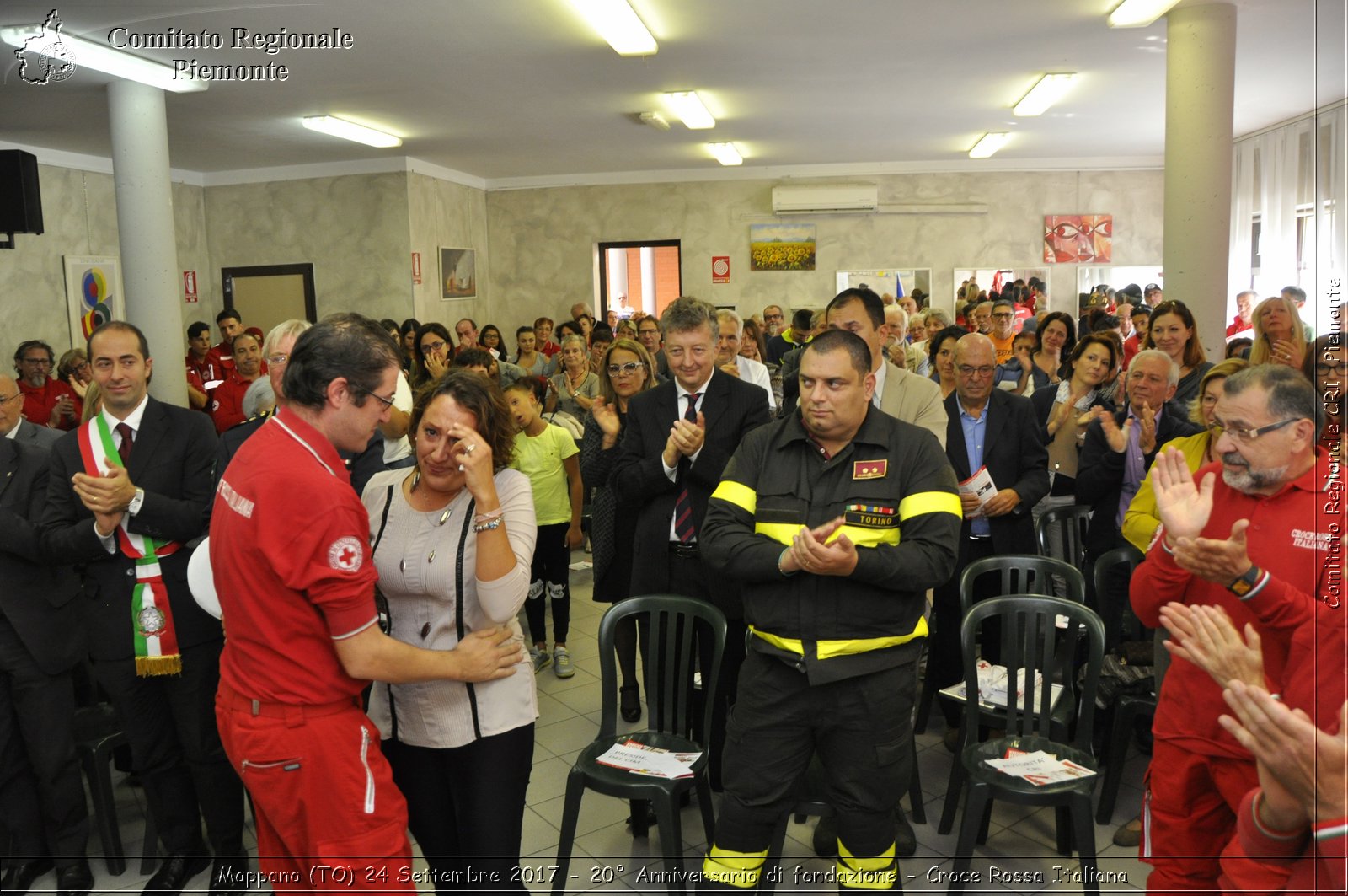 Mappano (TO) 24 Settembre 2017 - 20 Anniversario di fondazione - Croce Rossa Italiana- Comitato Regionale del Piemonte