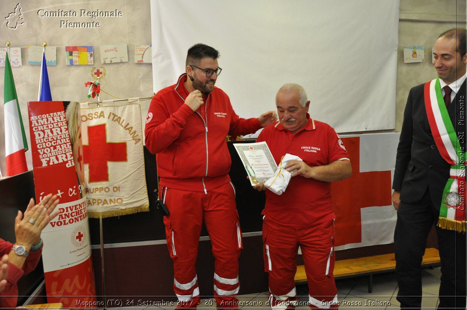 Mappano (TO) 24 Settembre 2017 - 20 Anniversario di fondazione - Croce Rossa Italiana- Comitato Regionale del Piemonte