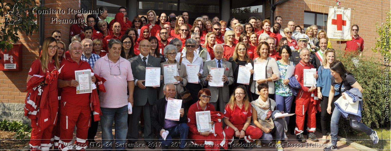 Mappano (TO) 24 Settembre 2017 - 20 Anniversario di fondazione - Croce Rossa Italiana- Comitato Regionale del Piemonte