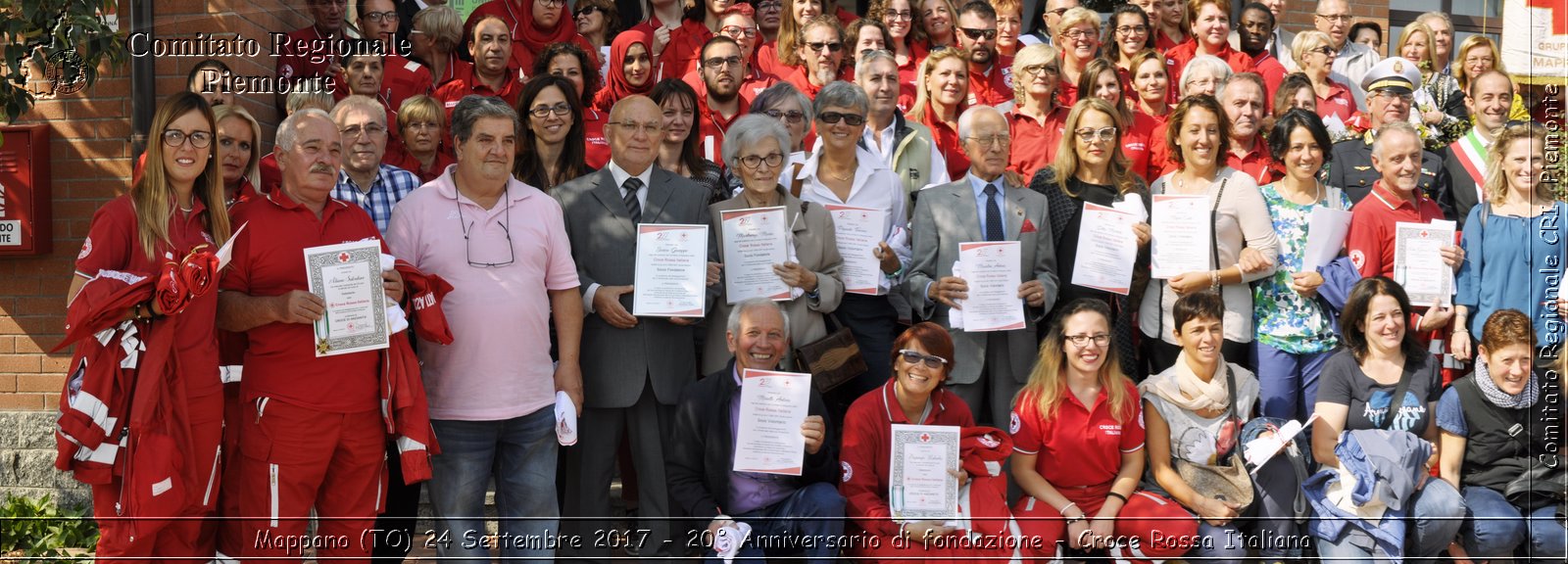 Mappano (TO) 24 Settembre 2017 - 20 Anniversario di fondazione - Croce Rossa Italiana- Comitato Regionale del Piemonte