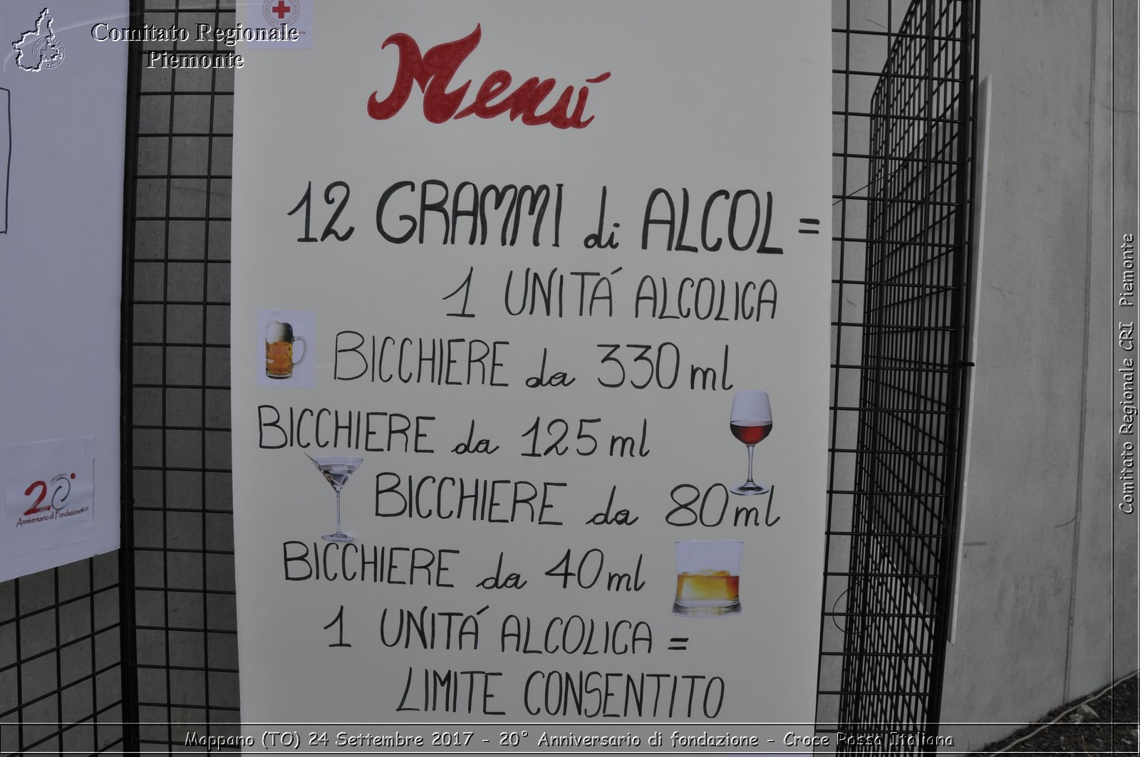 Mappano (TO) 24 Settembre 2017 - 20 Anniversario di fondazione - Croce Rossa Italiana- Comitato Regionale del Piemonte