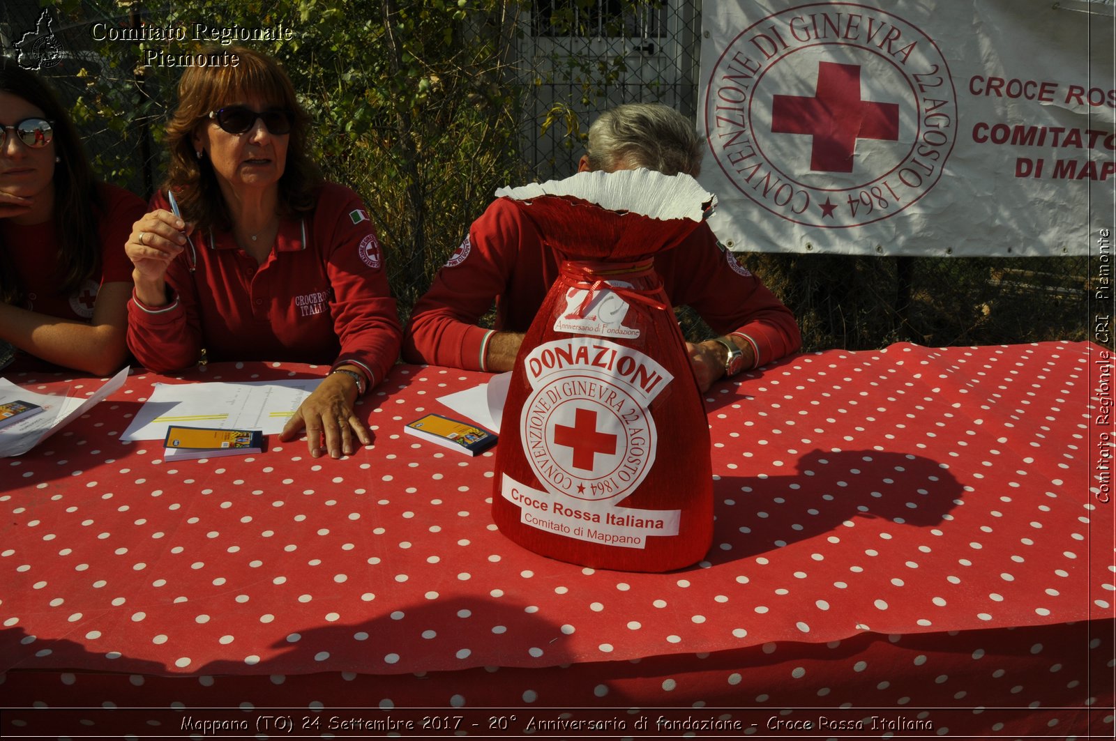 Mappano (TO) 24 Settembre 2017 - 20 Anniversario di fondazione - Croce Rossa Italiana- Comitato Regionale del Piemonte