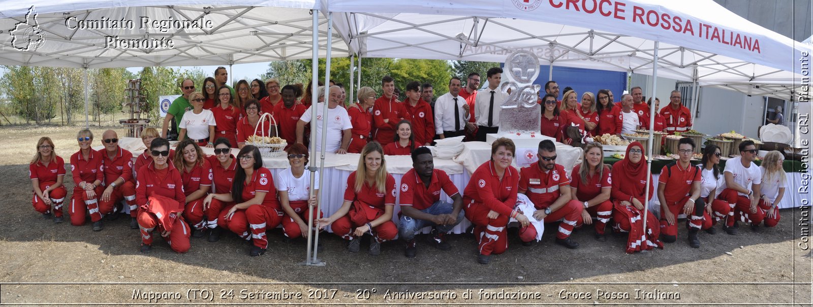 Mappano (TO) 24 Settembre 2017 - 20 Anniversario di fondazione - Croce Rossa Italiana- Comitato Regionale del Piemonte