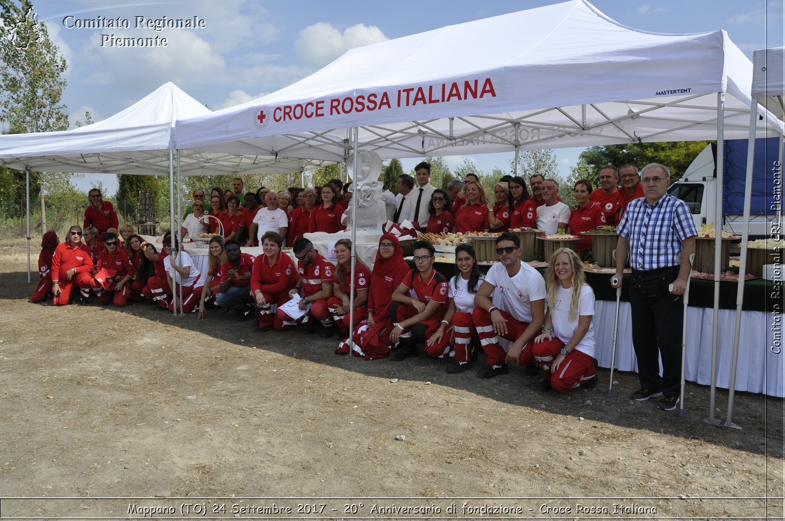 Mappano (TO) 24 Settembre 2017 - 20 Anniversario di fondazione - Croce Rossa Italiana- Comitato Regionale del Piemonte