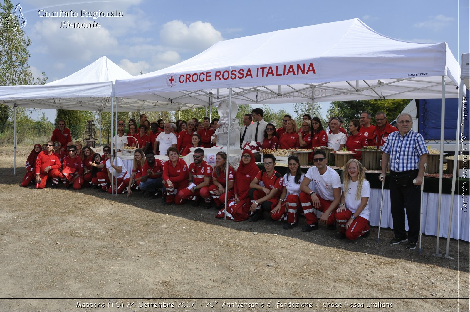 Mappano (TO) 24 Settembre 2017 - 20 Anniversario di fondazione - Croce Rossa Italiana- Comitato Regionale del Piemonte