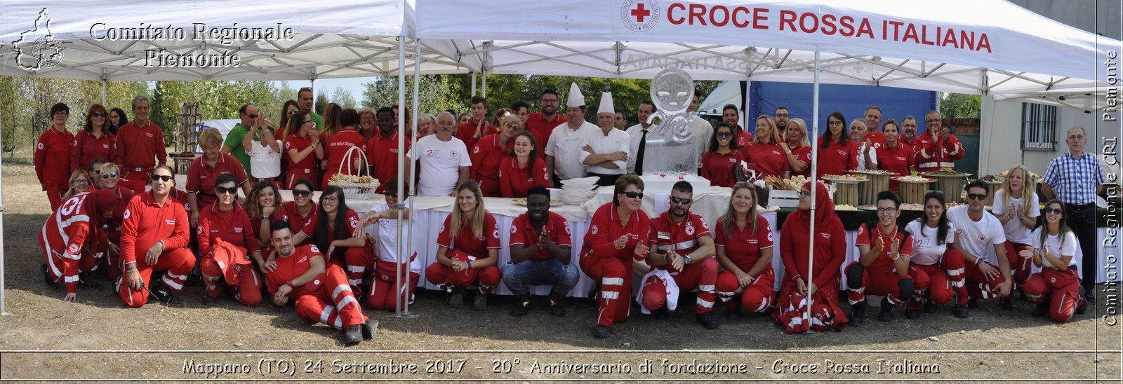 Mappano (TO) 24 Settembre 2017 - 20 Anniversario di fondazione - Croce Rossa Italiana- Comitato Regionale del Piemonte