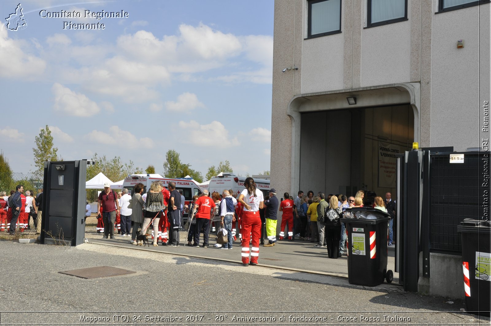 Mappano (TO) 24 Settembre 2017 - 20 Anniversario di fondazione - Croce Rossa Italiana- Comitato Regionale del Piemonte