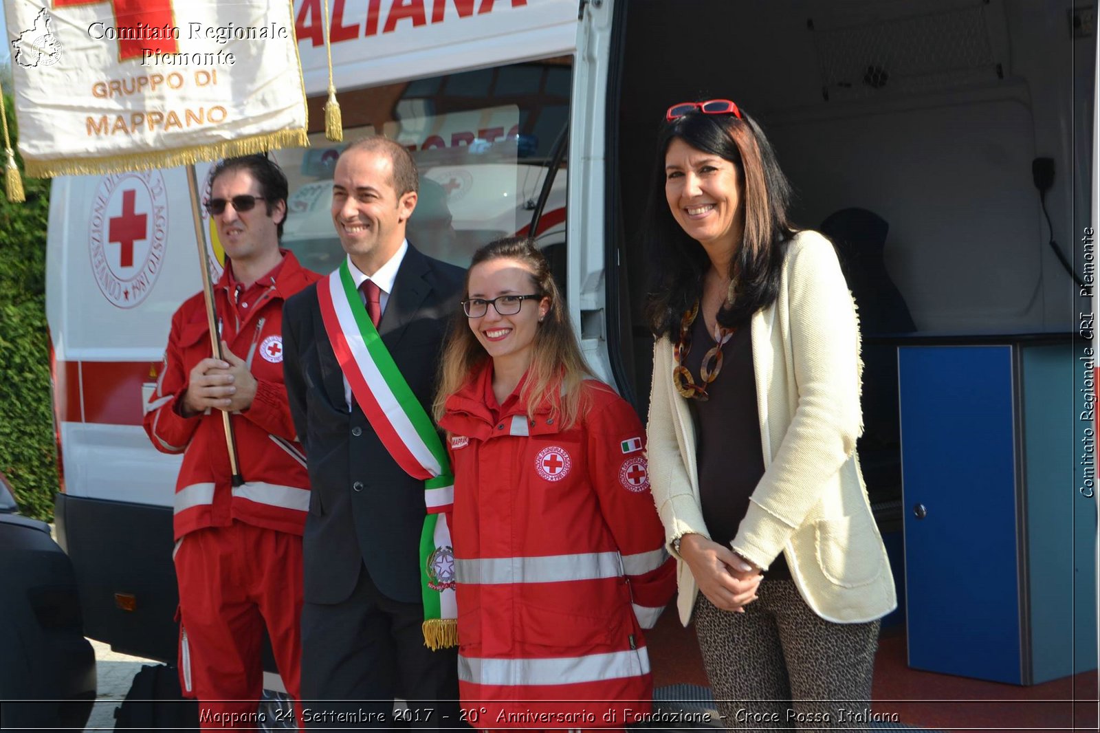 Mappano 24 Settembre 2017 - 20 Anniversario di Fondazione - Croce Rossa Italiana- Comitato Regionale del Piemonte