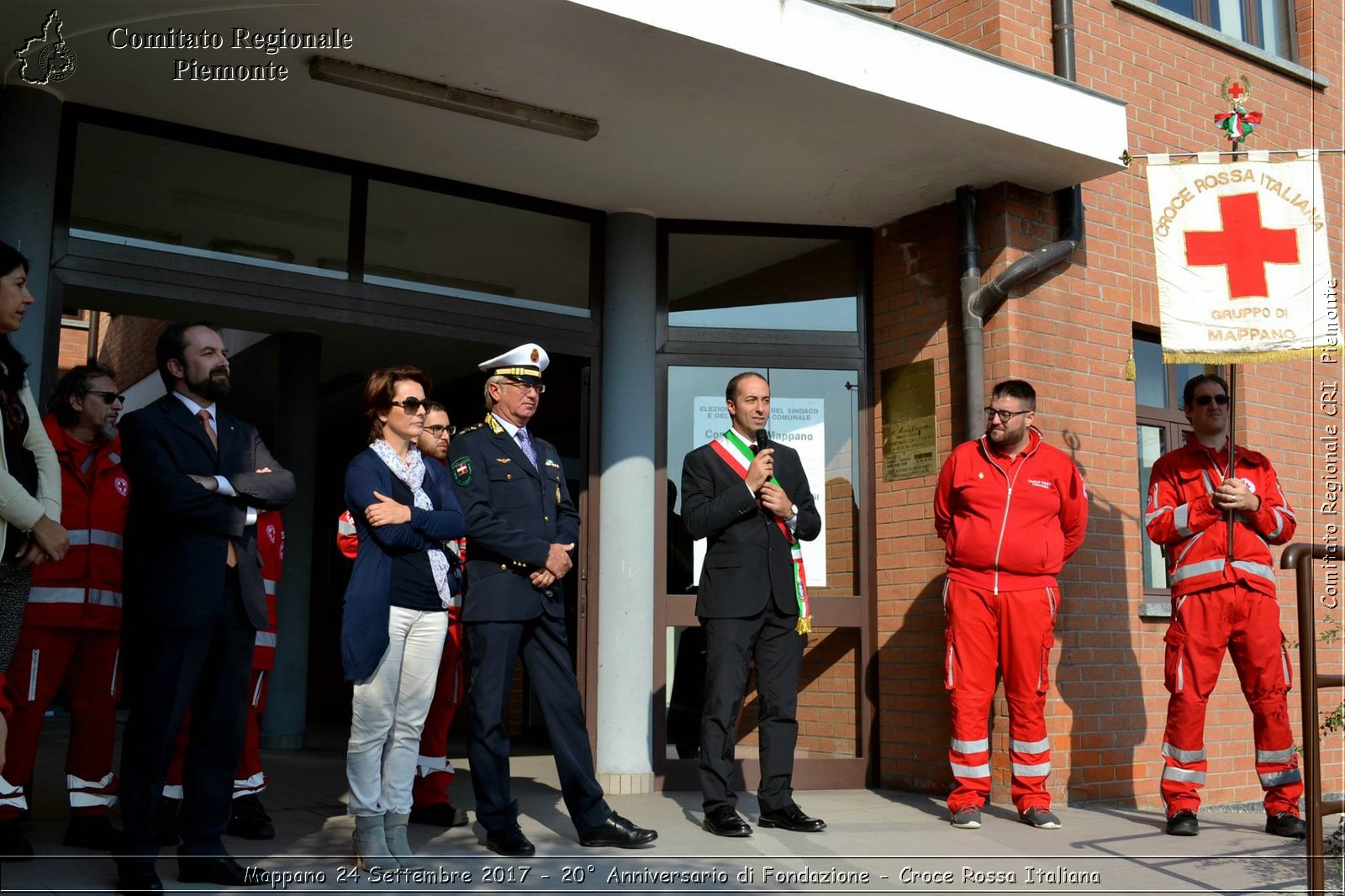 Mappano 24 Settembre 2017 - 20 Anniversario di Fondazione - Croce Rossa Italiana- Comitato Regionale del Piemonte