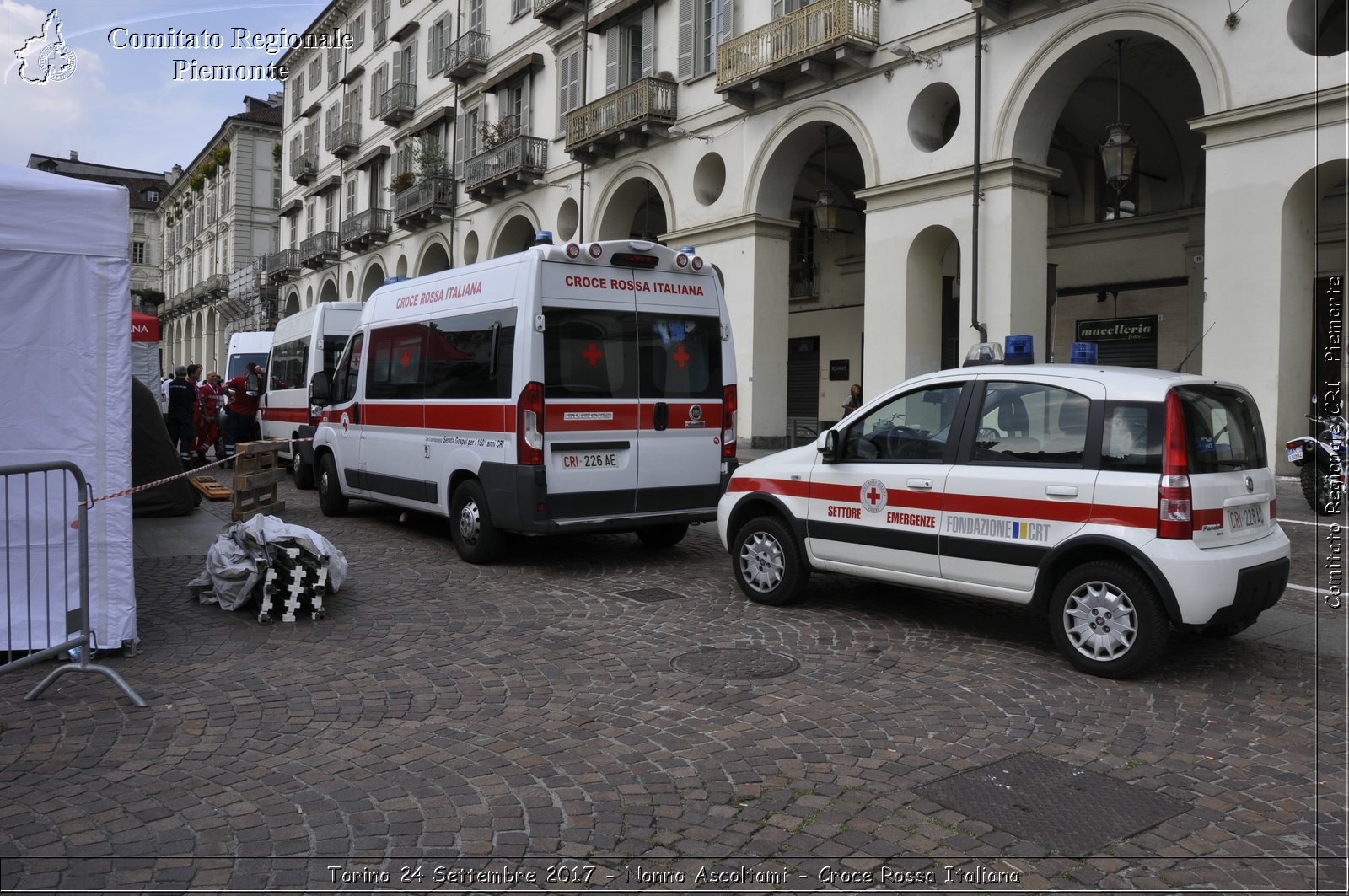 Torino 24 Settembre 2017 - Nonno Ascoltami - Croce Rossa Italiana- Comitato Regionale del Piemonte