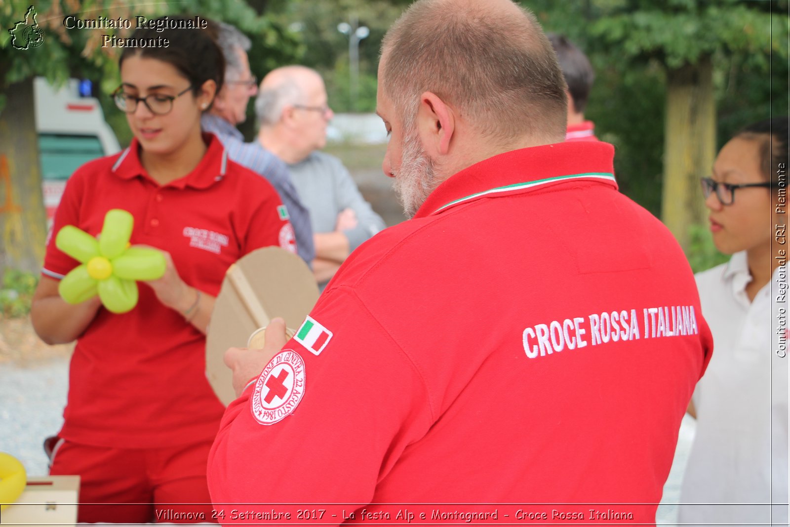 Villanova 24 Settembre 2017 - La festa Alp e Montagnard - Croce Rossa Italiana- Comitato Regionale del Piemonte