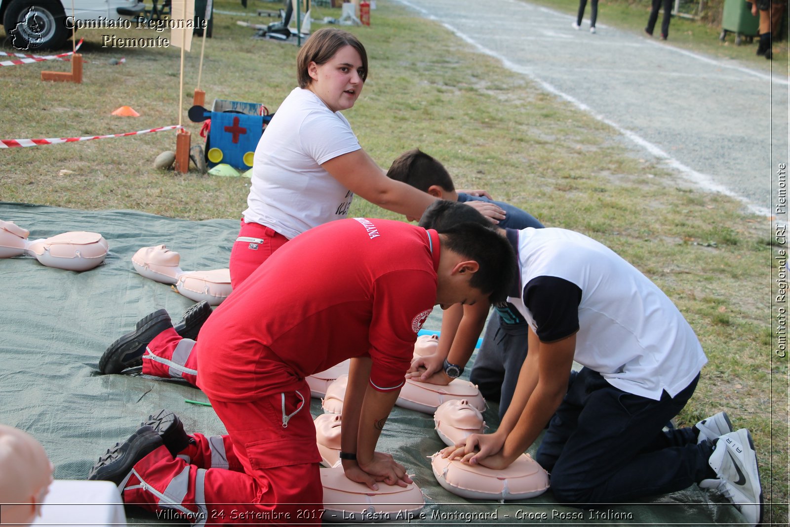 Villanova 24 Settembre 2017 - La festa Alp e Montagnard - Croce Rossa Italiana- Comitato Regionale del Piemonte