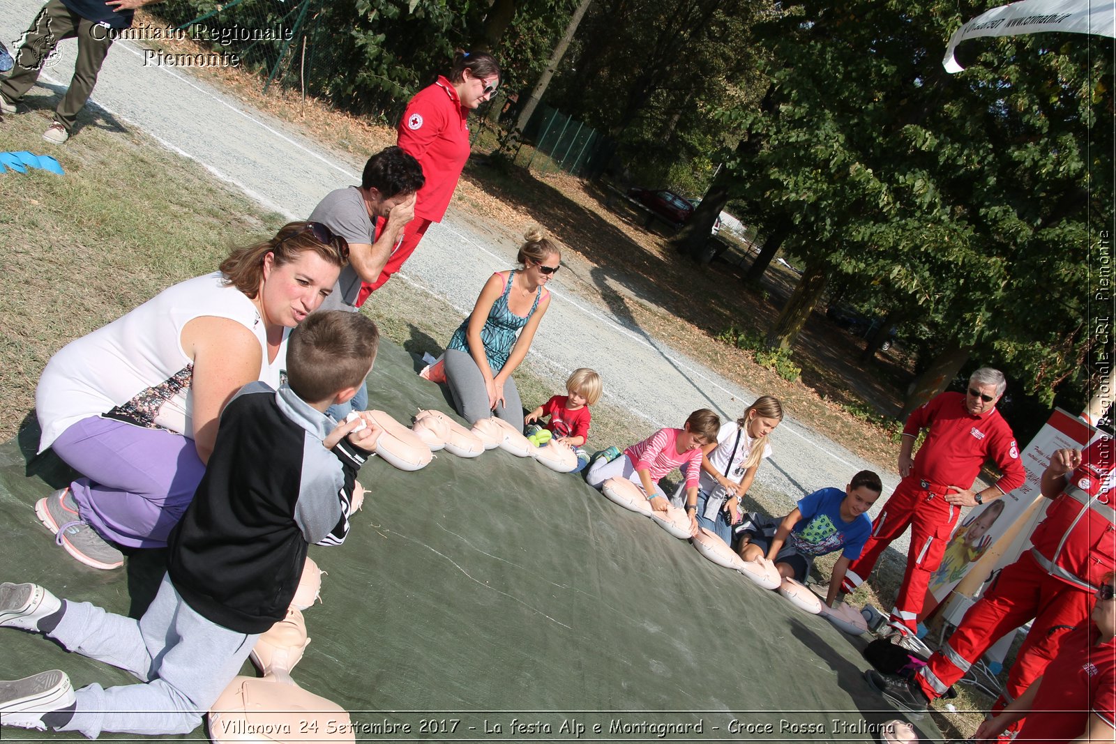 Villanova 24 Settembre 2017 - La festa Alp e Montagnard - Croce Rossa Italiana- Comitato Regionale del Piemonte