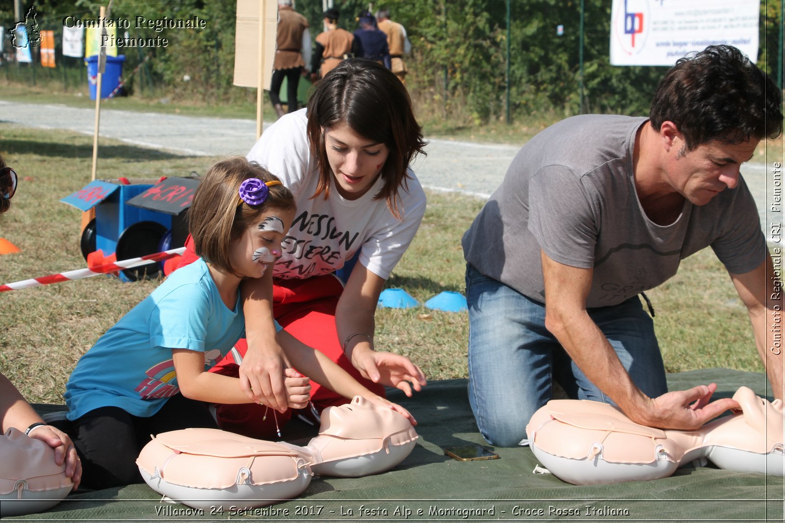 Villanova 24 Settembre 2017 - La festa Alp e Montagnard - Croce Rossa Italiana- Comitato Regionale del Piemonte