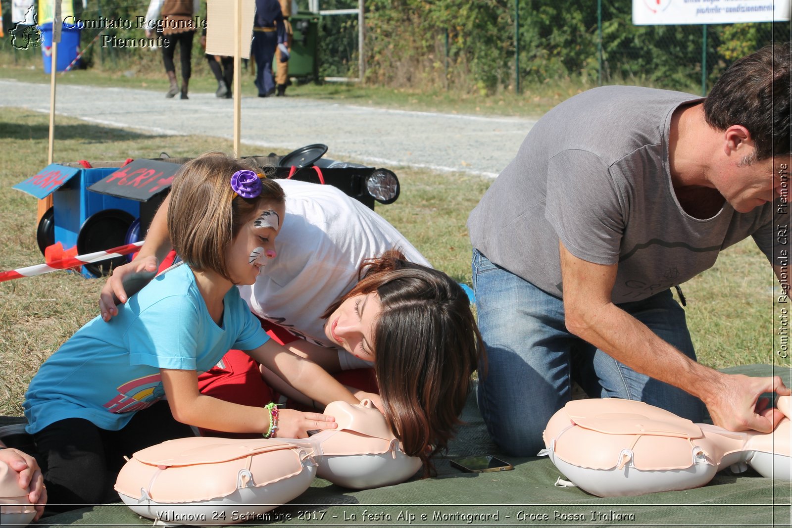 Villanova 24 Settembre 2017 - La festa Alp e Montagnard - Croce Rossa Italiana- Comitato Regionale del Piemonte