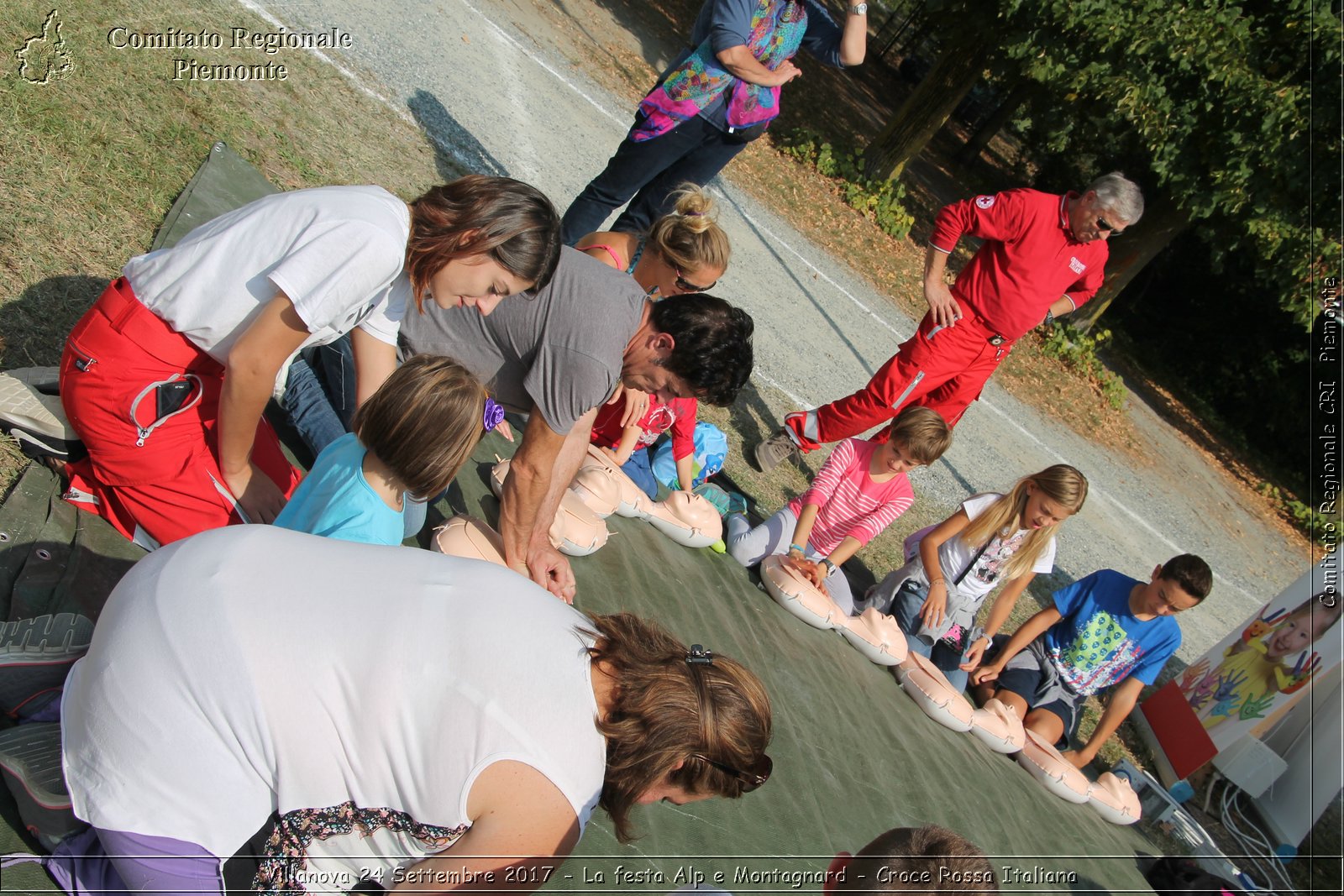 Villanova 24 Settembre 2017 - La festa Alp e Montagnard - Croce Rossa Italiana- Comitato Regionale del Piemonte