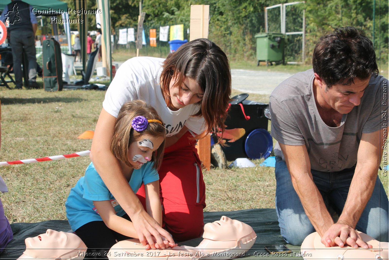 Villanova 24 Settembre 2017 - La festa Alp e Montagnard - Croce Rossa Italiana- Comitato Regionale del Piemonte