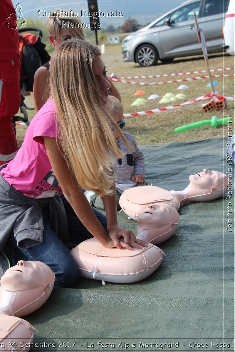 Villanova 24 Settembre 2017 - La festa Alp e Montagnard - Croce Rossa Italiana- Comitato Regionale del Piemonte