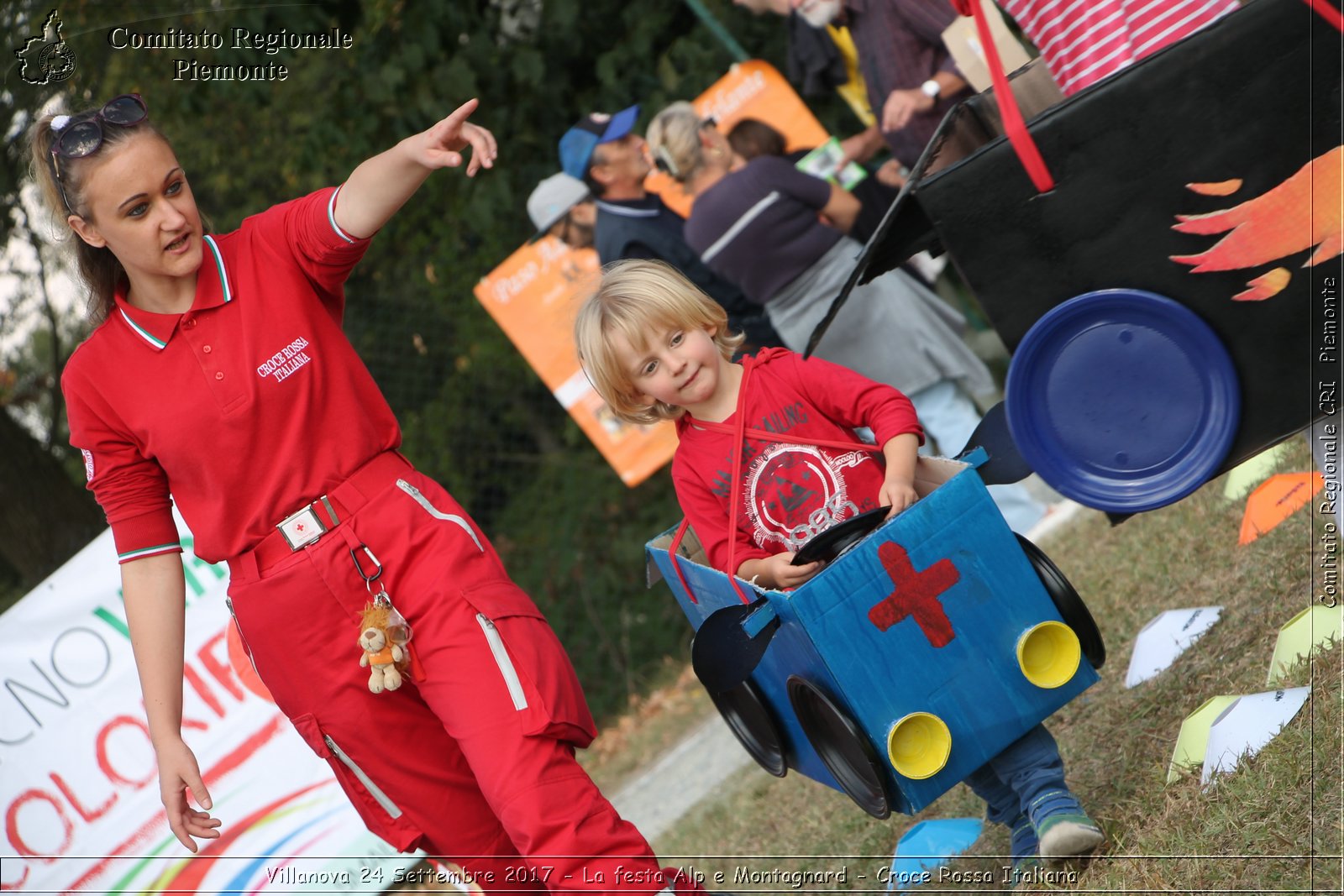 Villanova 24 Settembre 2017 - La festa Alp e Montagnard - Croce Rossa Italiana- Comitato Regionale del Piemonte