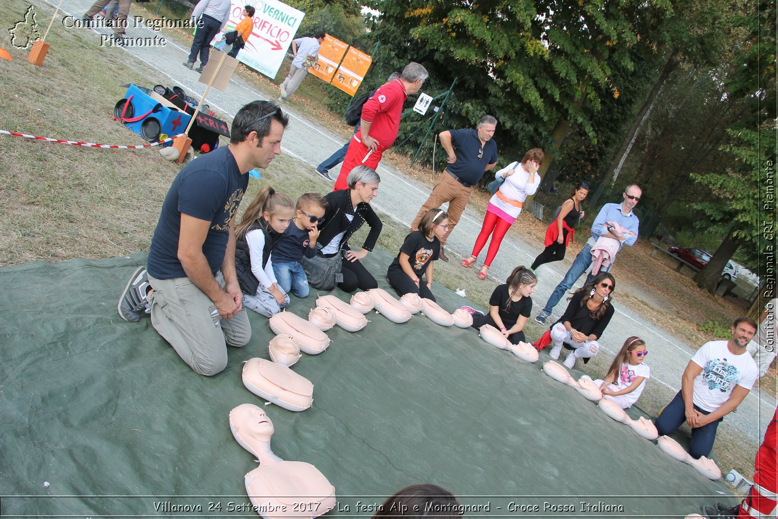 Villanova 24 Settembre 2017 - La festa Alp e Montagnard - Croce Rossa Italiana- Comitato Regionale del Piemonte