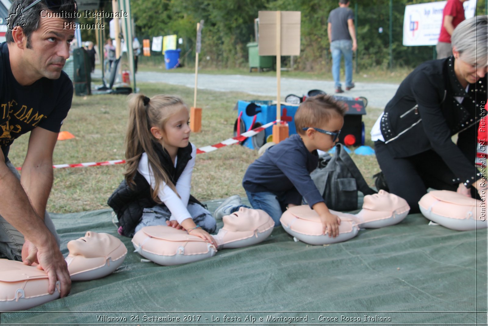 Villanova 24 Settembre 2017 - La festa Alp e Montagnard - Croce Rossa Italiana- Comitato Regionale del Piemonte