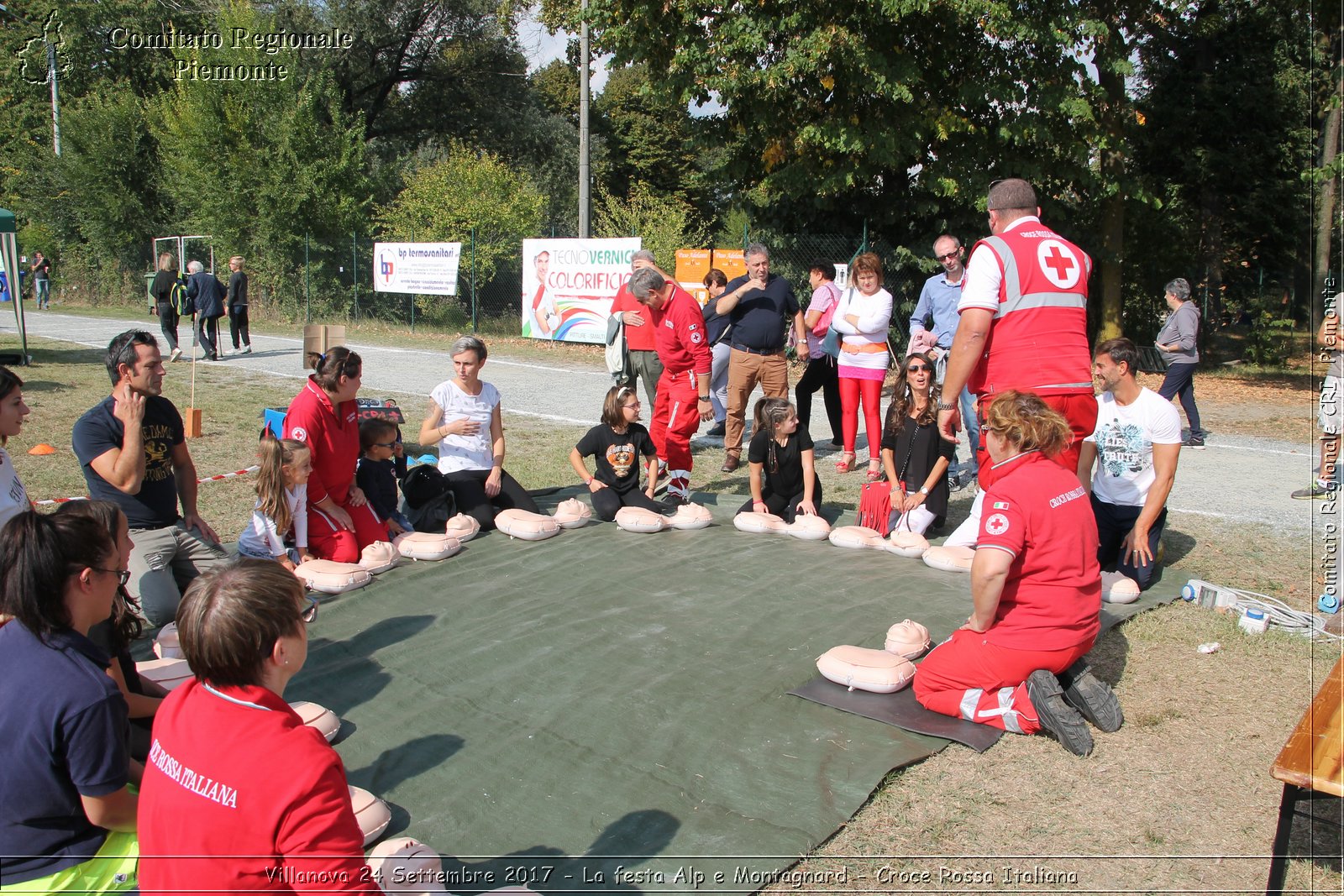 Villanova 24 Settembre 2017 - La festa Alp e Montagnard - Croce Rossa Italiana- Comitato Regionale del Piemonte