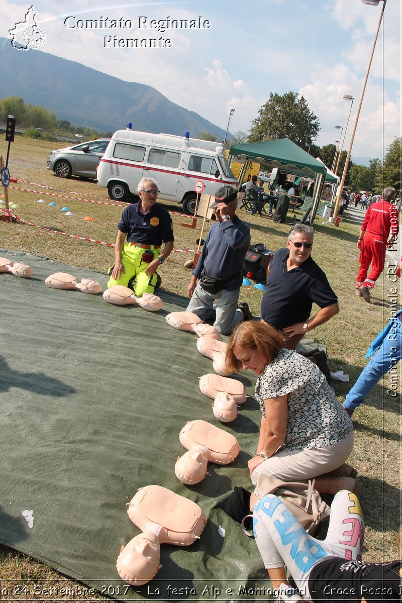 Villanova 24 Settembre 2017 - La festa Alp e Montagnard - Croce Rossa Italiana- Comitato Regionale del Piemonte