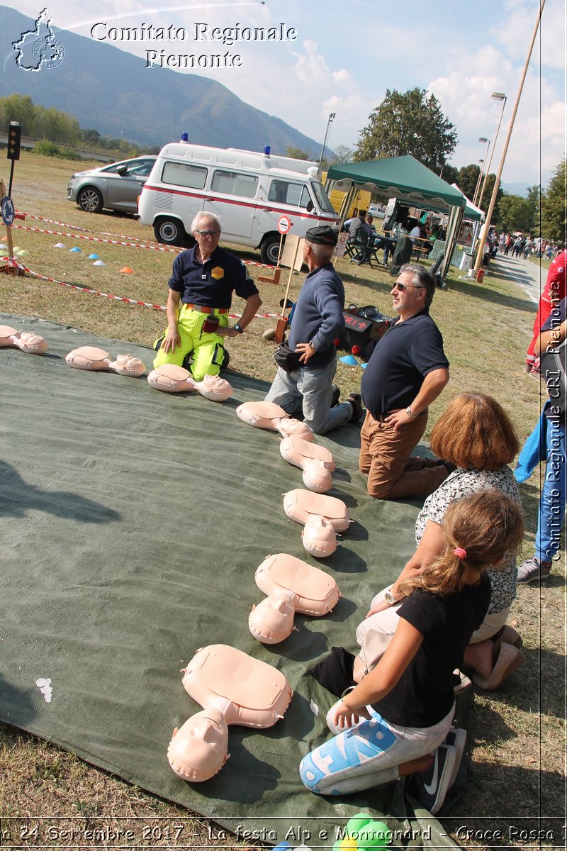 Villanova 24 Settembre 2017 - La festa Alp e Montagnard - Croce Rossa Italiana- Comitato Regionale del Piemonte