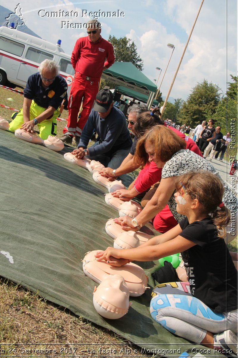 Villanova 24 Settembre 2017 - La festa Alp e Montagnard - Croce Rossa Italiana- Comitato Regionale del Piemonte