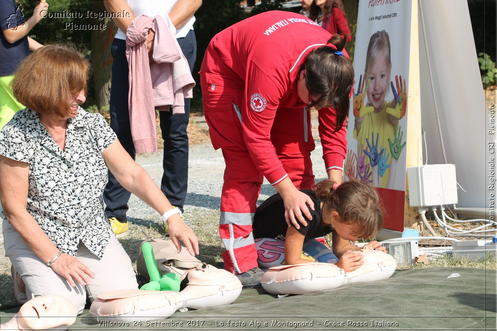 Villanova 24 Settembre 2017 - La festa Alp e Montagnard - Croce Rossa Italiana- Comitato Regionale del Piemonte