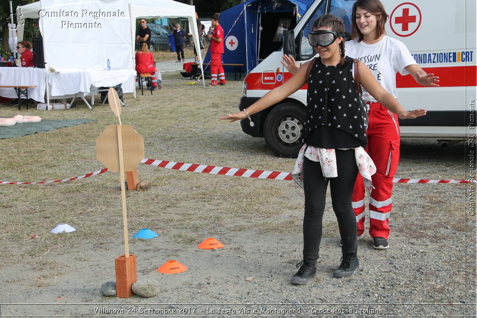 Villanova 24 Settembre 2017 - La festa Alp e Montagnard - Croce Rossa Italiana- Comitato Regionale del Piemonte