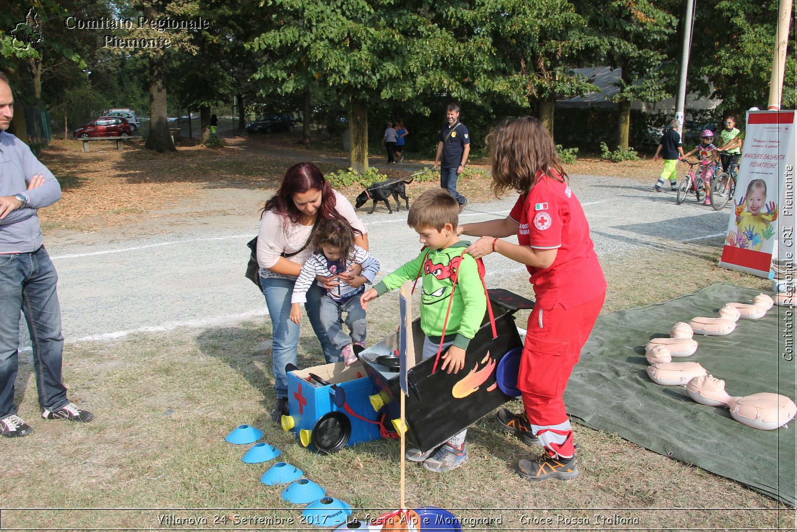 Villanova 24 Settembre 2017 - La festa Alp e Montagnard - Croce Rossa Italiana- Comitato Regionale del Piemonte