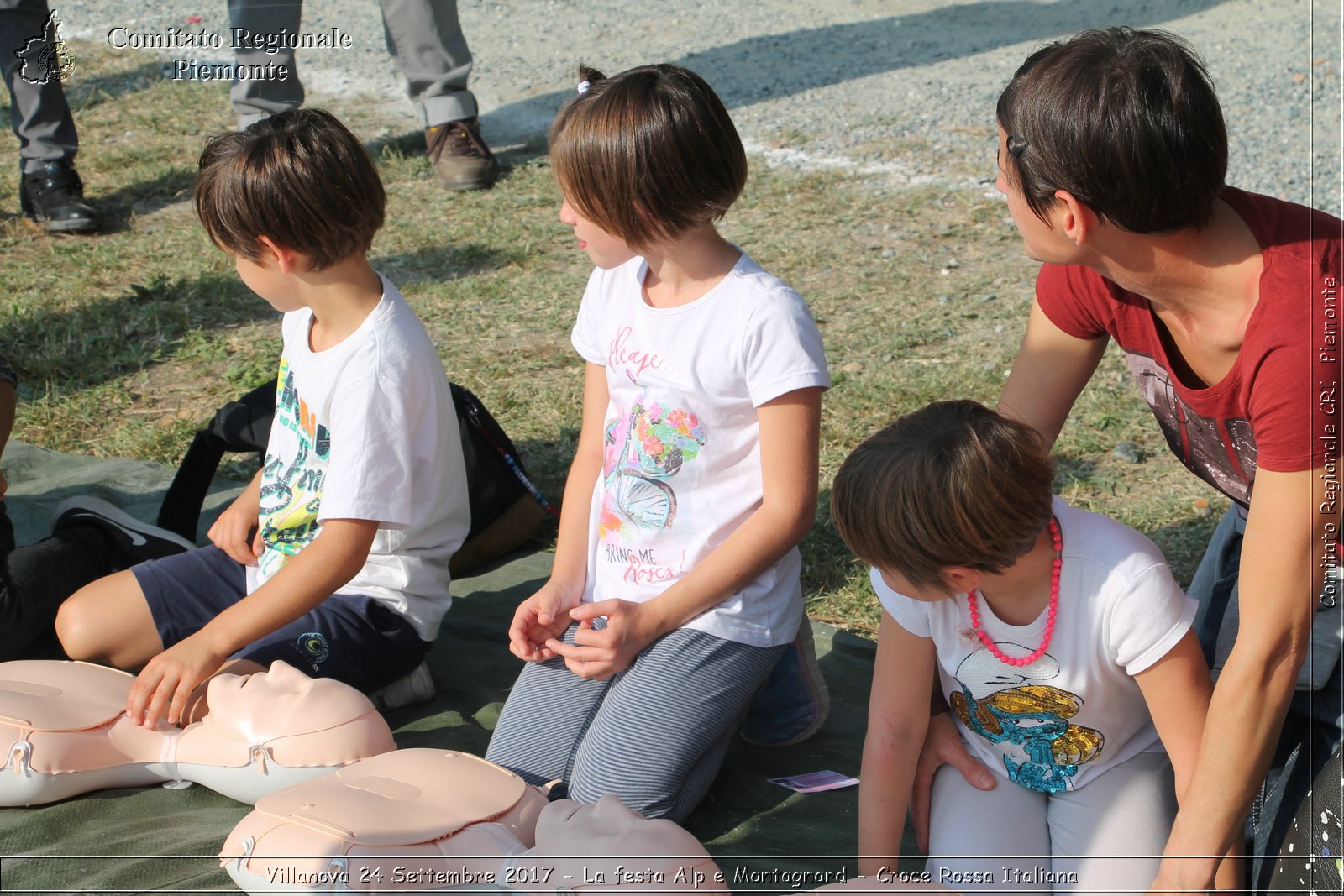 Villanova 24 Settembre 2017 - La festa Alp e Montagnard - Croce Rossa Italiana- Comitato Regionale del Piemonte