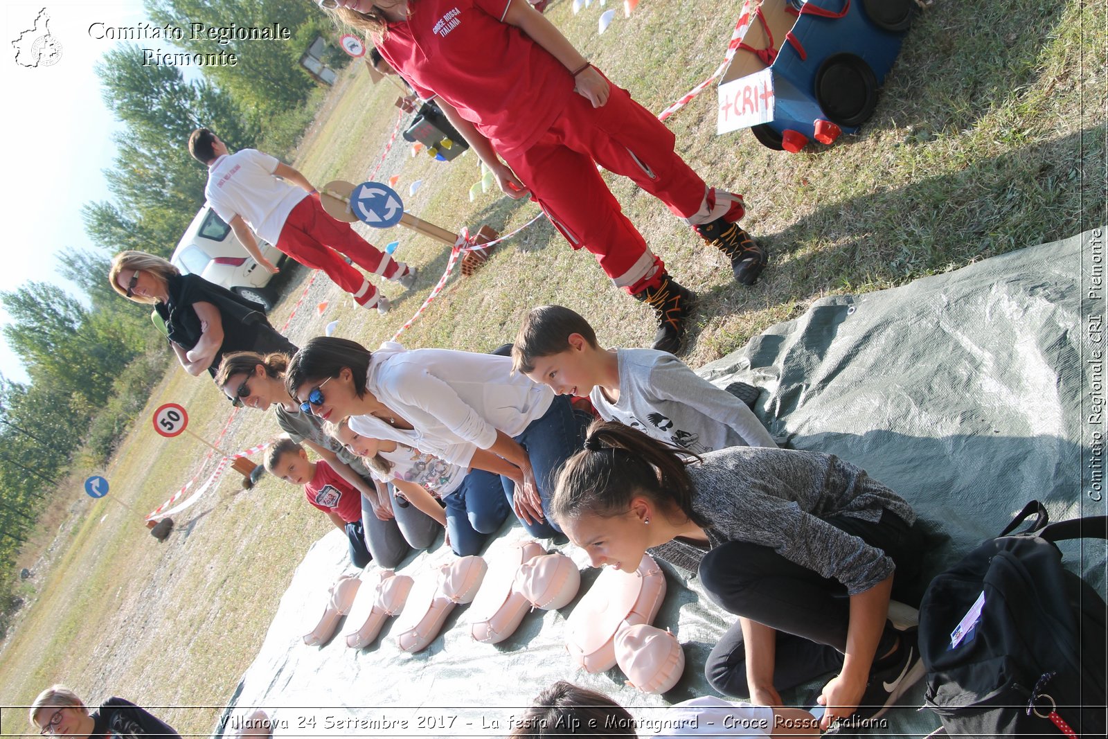 Villanova 24 Settembre 2017 - La festa Alp e Montagnard - Croce Rossa Italiana- Comitato Regionale del Piemonte