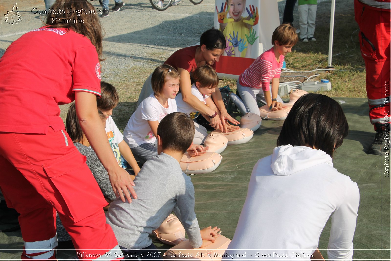 Villanova 24 Settembre 2017 - La festa Alp e Montagnard - Croce Rossa Italiana- Comitato Regionale del Piemonte