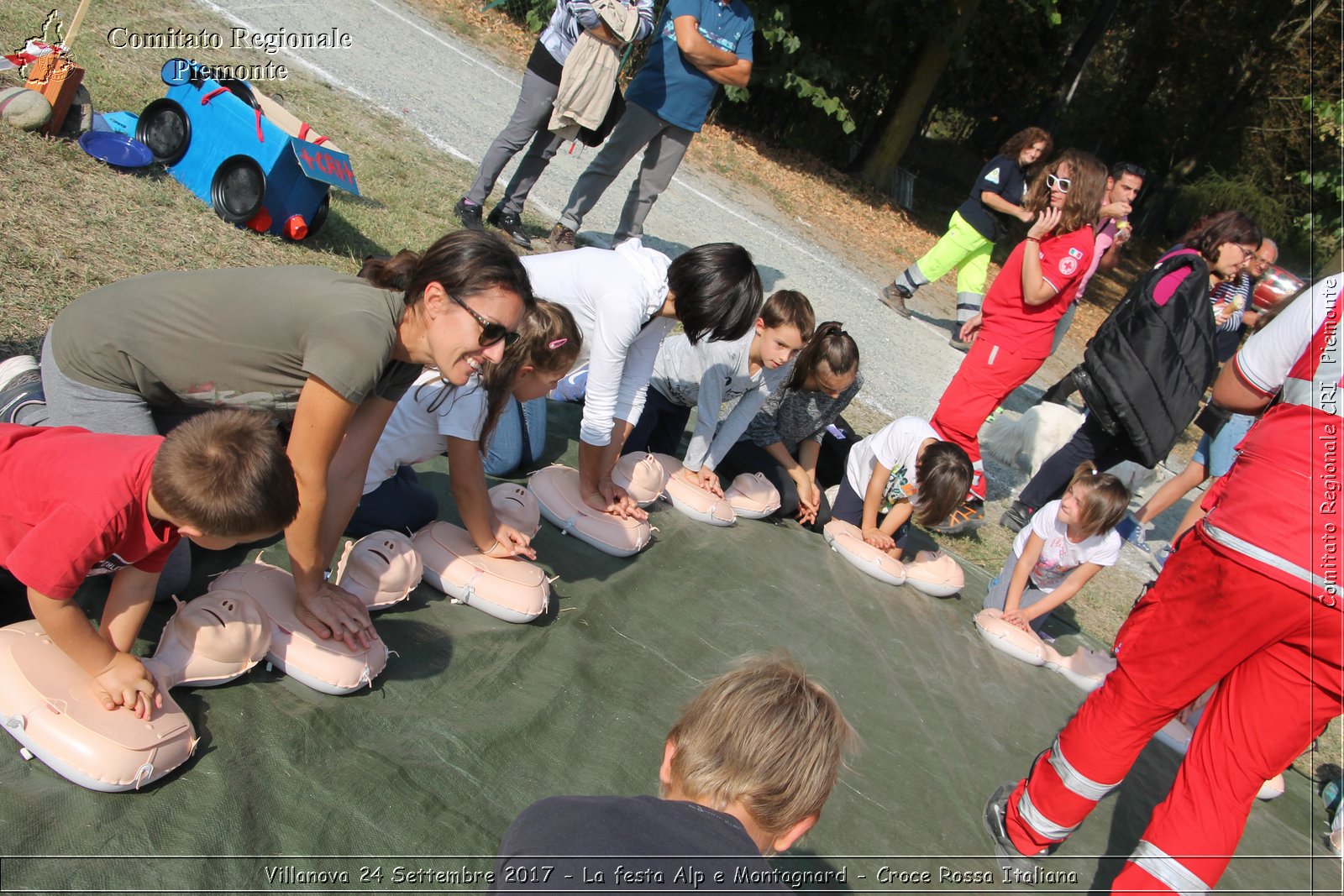 Villanova 24 Settembre 2017 - La festa Alp e Montagnard - Croce Rossa Italiana- Comitato Regionale del Piemonte