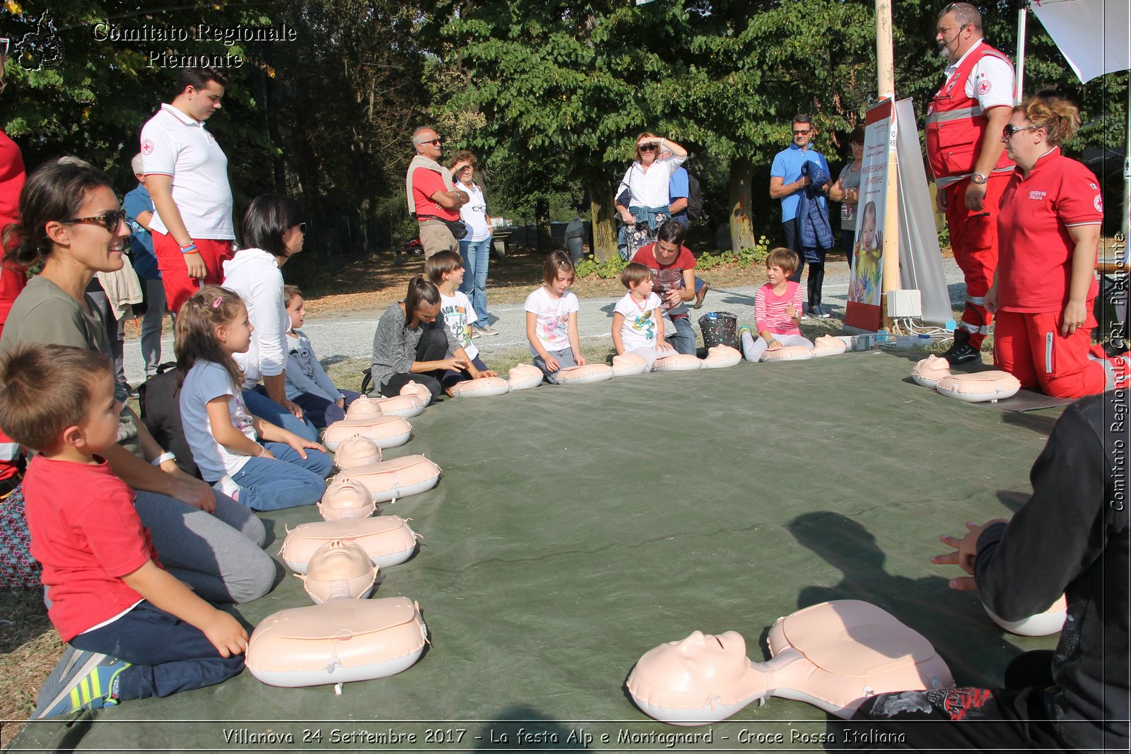 Villanova 24 Settembre 2017 - La festa Alp e Montagnard - Croce Rossa Italiana- Comitato Regionale del Piemonte