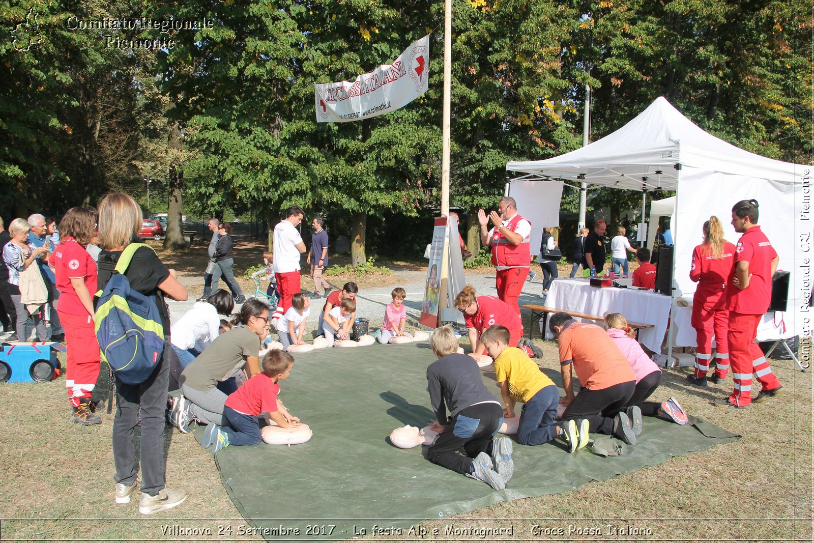 Villanova 24 Settembre 2017 - La festa Alp e Montagnard - Croce Rossa Italiana- Comitato Regionale del Piemonte