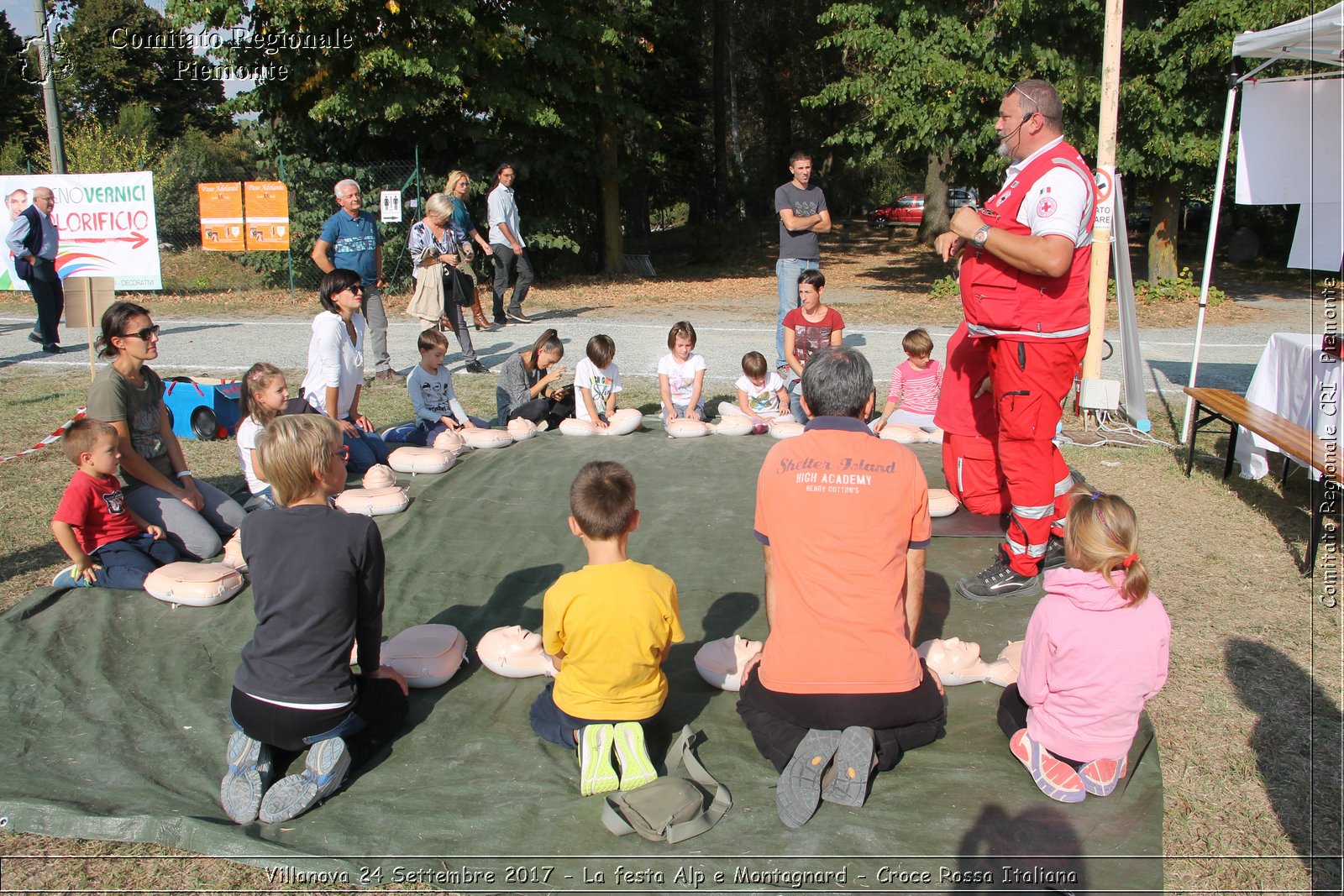 Villanova 24 Settembre 2017 - La festa Alp e Montagnard - Croce Rossa Italiana- Comitato Regionale del Piemonte