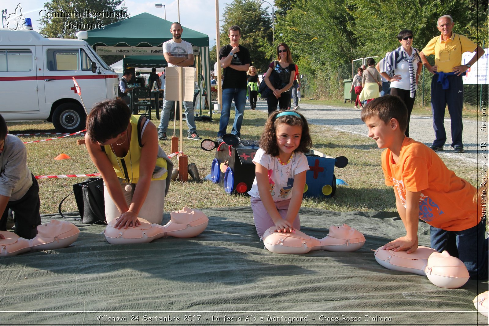 Villanova 24 Settembre 2017 - La festa Alp e Montagnard - Croce Rossa Italiana- Comitato Regionale del Piemonte