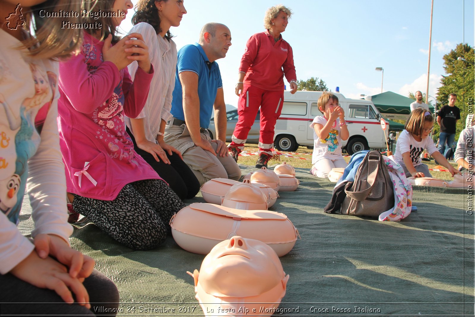 Villanova 24 Settembre 2017 - La festa Alp e Montagnard - Croce Rossa Italiana- Comitato Regionale del Piemonte